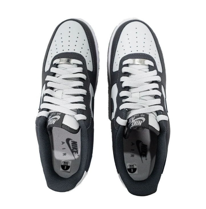 Nike Air Force 1 Low Sneakers - Black & White Color Block