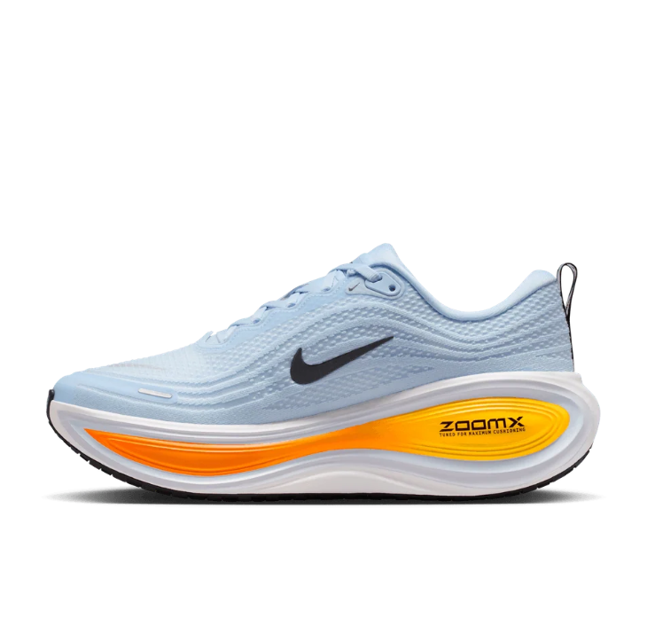 Nike Low-Top Sneakers - Light Blue with Orange & Yellow Sculpted Sole