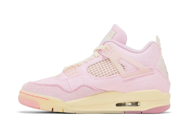 Air Jordan Sneakers - Pastel Pink with Cream Accents