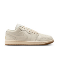 Air Jordan Low-Top Sneakers - Cream & Gold-Tone Details