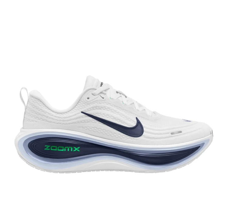 Nike Low-Top Sneakers - White & Navy with Sculpted Sole