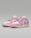 Air Jordan Low-Top Sneakers - Pink & White