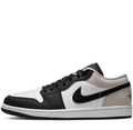 Air Jordan Low-Top Sneakers - Black, White & Light Grey
