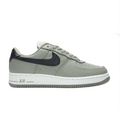 Nike Air Force 1 Low Sneakers - Grey with Black Swoosh