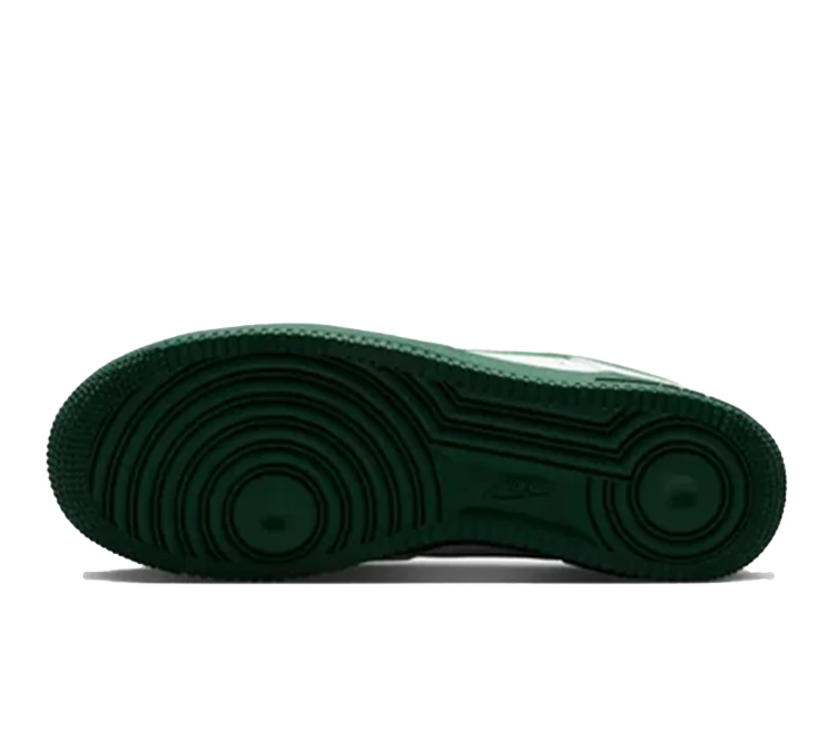 Nike Air Force 1 Low Sneakers - White & Dark Green