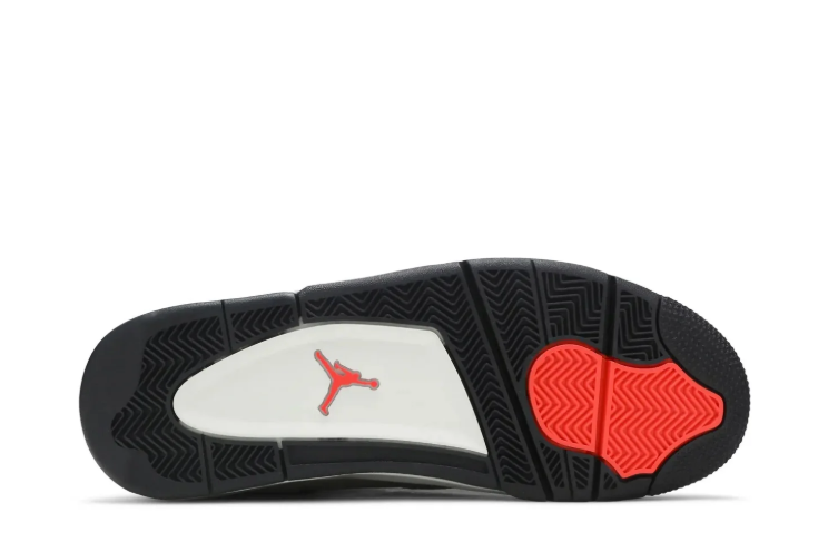 Air Jordan Sneakers - Taupe Grey with Black & Red Accents