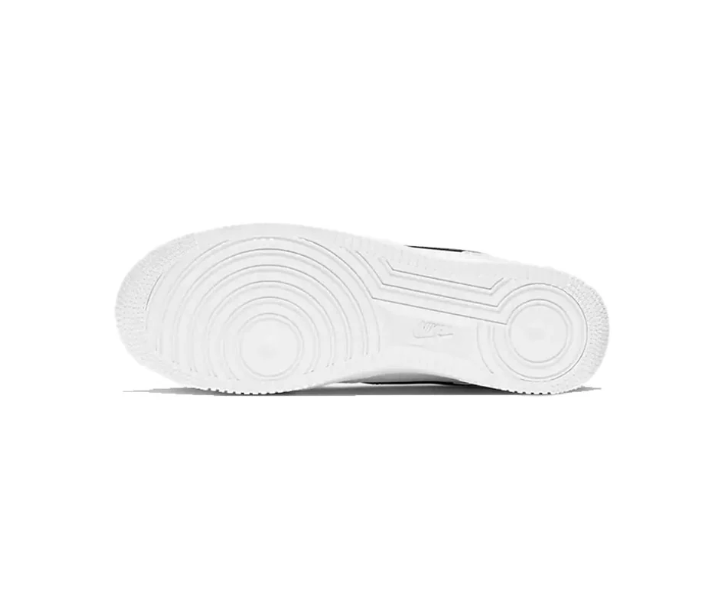 Nike Air Force 1 Low Sneakers - White with Black Swoosh
