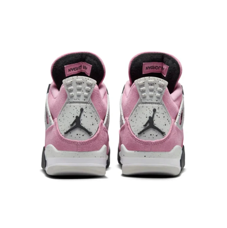 Air Jordan Sneakers - Pink with Speckled Grey Accents