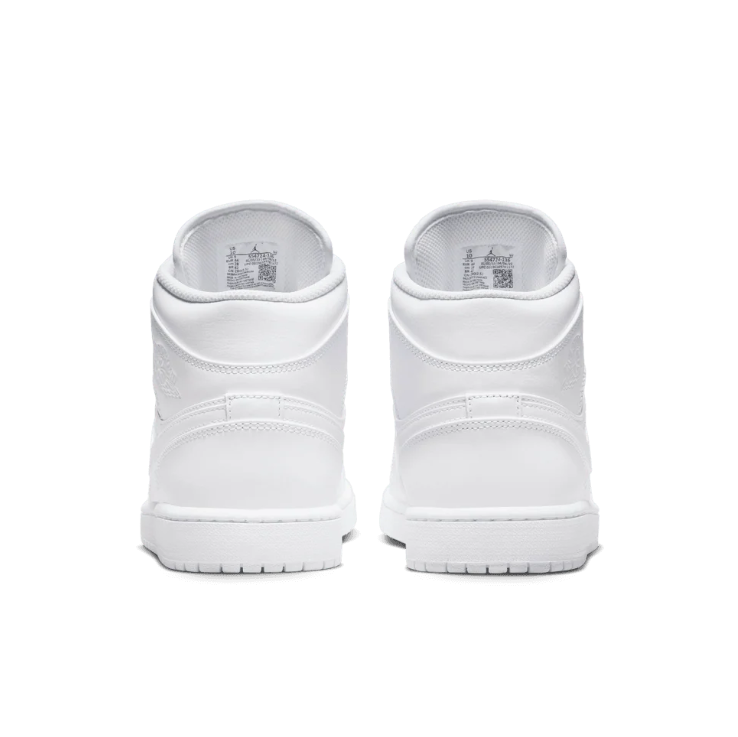 Air Jordan Mid-Top Sneakers - All White