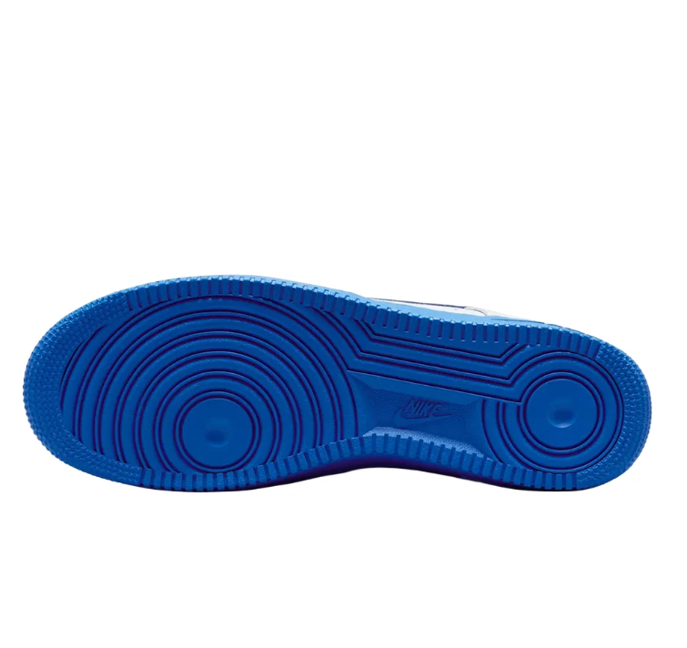 Nike Air Force 1 Low Sneakers - White & Royal Blue