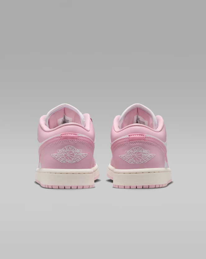 Air Jordan Low-Top Sneakers - Pink & White
