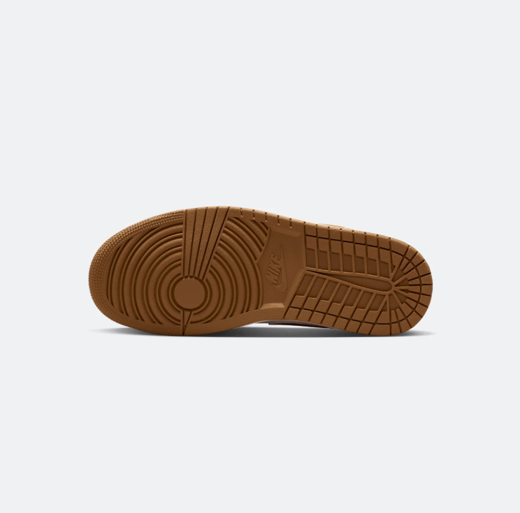 Air Jordan Low-Top Sneakers - Pink, Cream & Brown