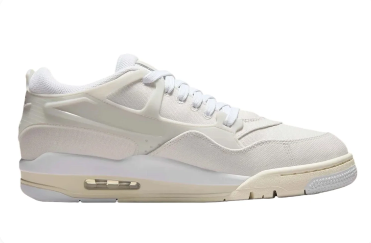 Air Jordan Low-Top Sneakers - Ivory & Cream
