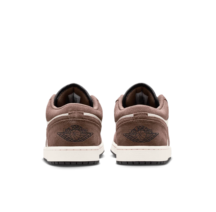 Air Jordan Low-Top Sneakers - Brown, Cream & Black