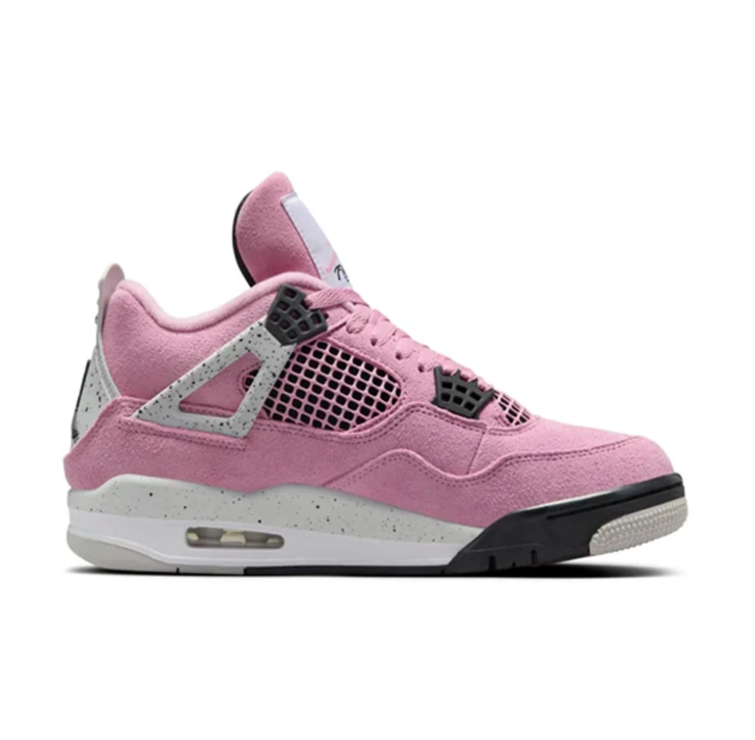 Air Jordan Sneakers - Pink with Speckled Grey Accents