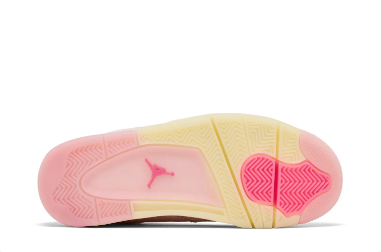 Air Jordan Sneakers - Pastel Pink with Cream Accents