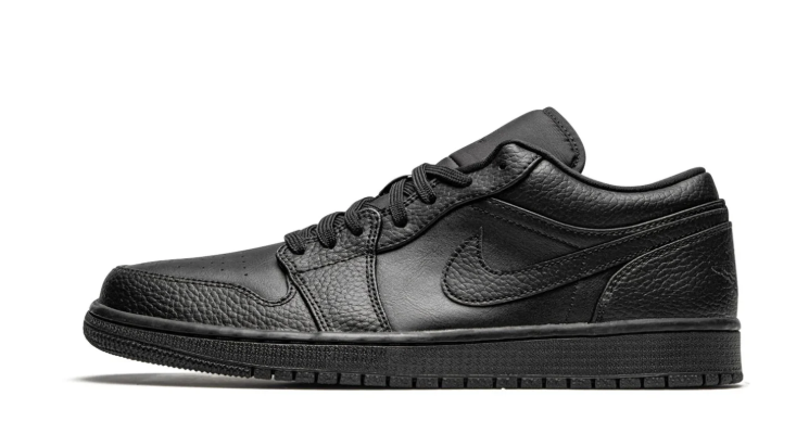 Air Jordan Low-Top Sneakers - All Black