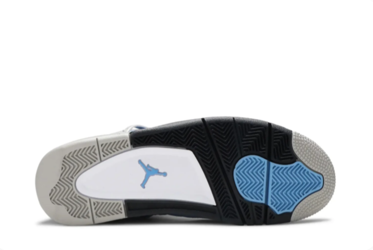 Air Jordan Sneakers - Light Blue with Speckled Grey Accents