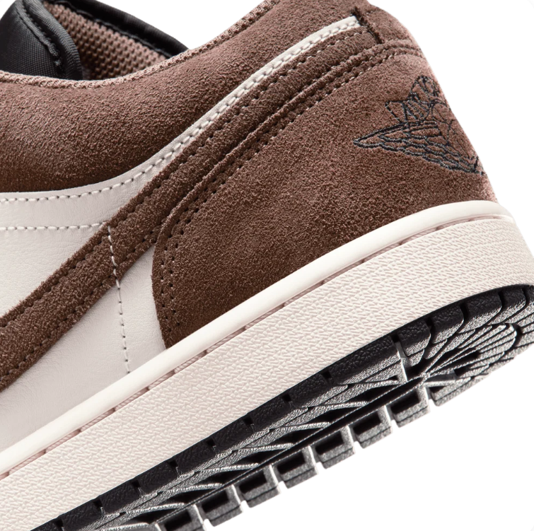 Air Jordan Low-Top Sneakers - Brown, Cream & Black